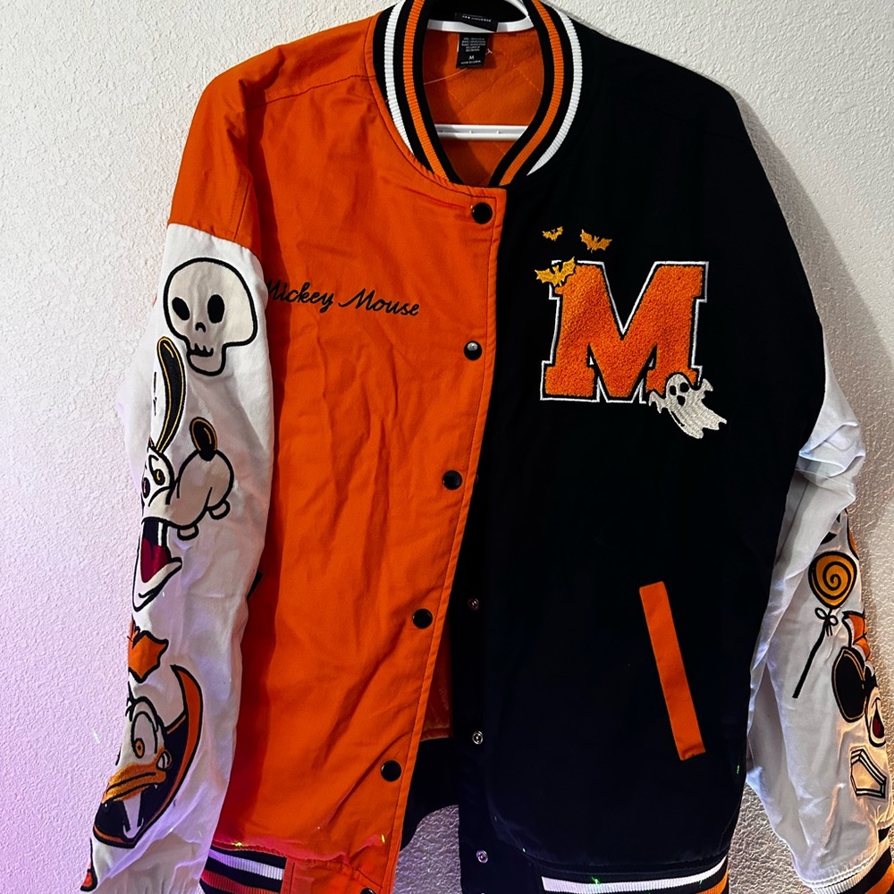 Disney Halloween varsity jacket size large
